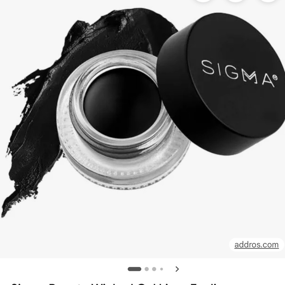 Sigma Beauty Gel Eyeliner in Black - Wicked. Brand new. NIB. NWT